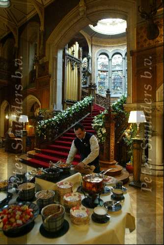 Schotland 10 mei 2003
Skibo Castle, op dit kasteen zijn o.a. Madonna en Paul Mc Cartney getrouwd
Hal