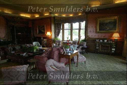 Schotland 10 mei 2003
Skibo Castle, op dit kasteen zijn o.a. Madonna en Paul Mc Cartney getrouwd
Huiskamer