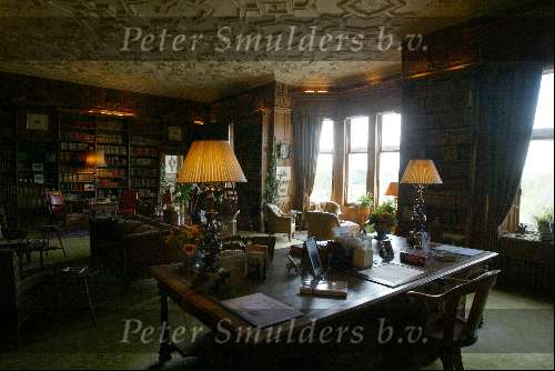 Schotland 10 mei 2003
Skibo Castle, op dit kasteen zijn o.a. Madonna en Paul Mc Cartney getrouwd
Bibliotheek