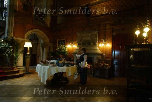 Schotland 10 mei 2003
Skibo Castle Kasteel waar o.a. Paul Mc Cartney en Madonna zijn getrouwd
Hal