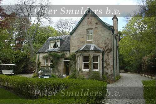Schotland 10 mei 2003
Skibo Castle, op dit kasteen zijn o.a. Madonna en Paul Mc Cartney getrouwd
The Lodge \\\