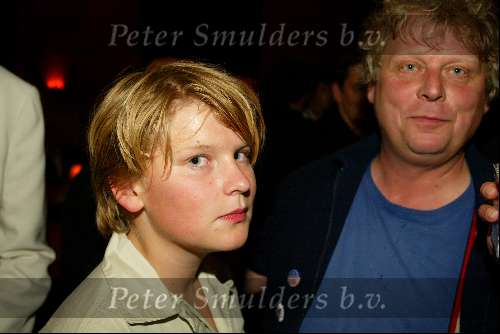 Amsterdam 26 mei 2003
Premiere intervieuw met katja schuurman  en pierre bokma intuschinski
theo v gogh met zoontje