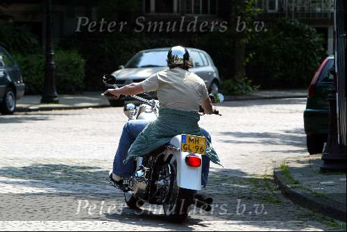 Amsterdam 30 mei 2003
winston Gerschtanowitz op harley Davidson