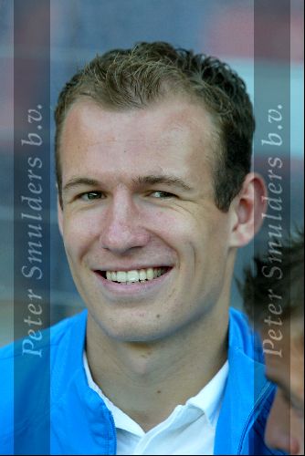 Eindhoven 29 Mei 2004
Nederland-Belgie, eindstand 0-1
Vriendschappelijke wedstrijd op weg naar Europees Kampioenschap 2004 in portugal
Arjen Robben