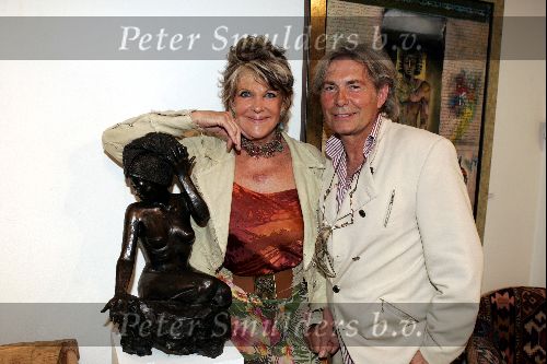 Hollandsche Rading 30 mei 2004
Opening expositie  Dominic Grant en Astrid Engels.