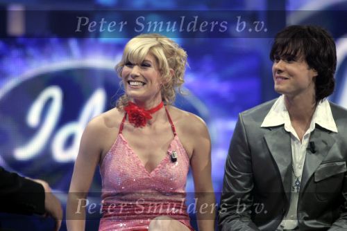 Hilversum 1 mei 2004
Finale Idols  in studio 22
Maud Idols en Boris Idols