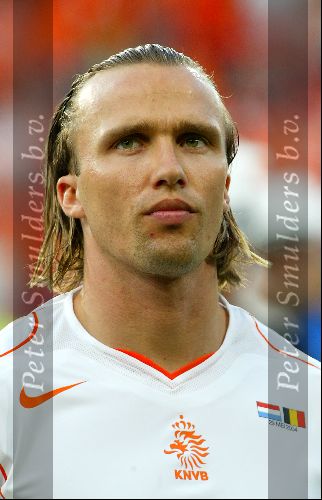 Eindhoven 29 Mei 2004
Nederland-Belgie, eindstand 0-1
Vriendschappelijke wedstrijd op weg naar Europees Kampioenschap 2004 in portugal
Boudewijn Zenden
