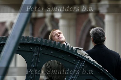 Amsterdam 05 mei 2004
Brad Pitt en George Clooney opnames Ocean 12.