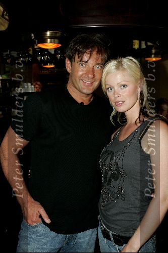 Volendam 19 mei 2004
Bridget Maasland met Gerard Joling