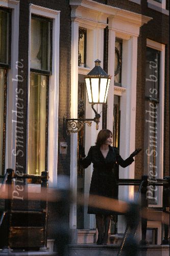 Amsterdam 20 mei 2004
Opnames Ocean\'s 12 op begraafplaats Westgaarde in Catharina Zeta Jones.