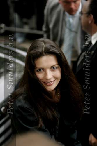 Amsterdam 9 mei 2004
Catharina Zeta Jones arriveert bij het Amstel Hotel.