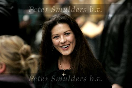 Amsterdam 9 mei 2004
Catharina Zeta Jones arriveert bij het Amstel Hotel.