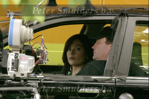 Amsterdam 16 mei 2004
Catharina Zeta Jones bij opnames Ocean\\\'s 12.
