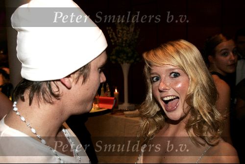 Rotterdam  10 mei 2004
Uitreiking Musical Awards in nieuw Luxor.
Chantal Janzen en Johnny de Mol