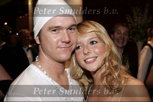 Rotterdam  10 mei 2004
Uitreiking Musical Awards in nieuw Luxor.
Chantal Janzen en Johnny de Mol