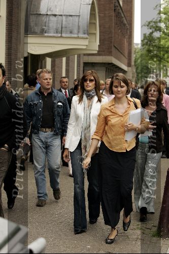 Amsterdam 30 mei 2004
Cindy Crawford in Amsterdam