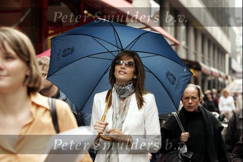 Amsterdam 30 mei 2004
Cindy Crawford in Amsterdam