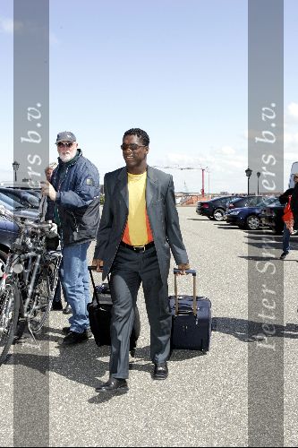 Noordwijk 26 mei 2004
Spelers Nederlands elftal melden zich bij Huis ter Duin voor trainingskamp EK Portugal. Clarence Seedorf