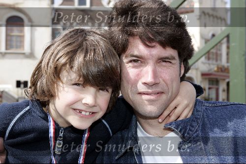 Kaatsheuvel 16 mei 2004
Daniel Boissevain met zoontje