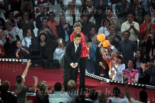 Amsterdam 26 mei 2004
Rene Froger in de Arena. Rene met zijn zoon Danny Froger
