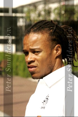 Amsterdam 8 juni 2004
Edgar Davids bij vertrek Nederlands elftal naar Portugal
