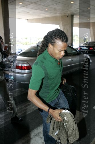 Noordwijk 26 mei 2004
Spelers Nederlands elftal melden zich bij Huis ter Duin voor trainingskamp EK Portugal. 
Edgar Davids