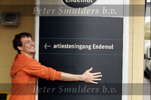 Aalsmeer 12 mei 2004
Eerste opnamedag voor Eric Bouwman (idols) bij onderweg naar morgen.
Eric Idols