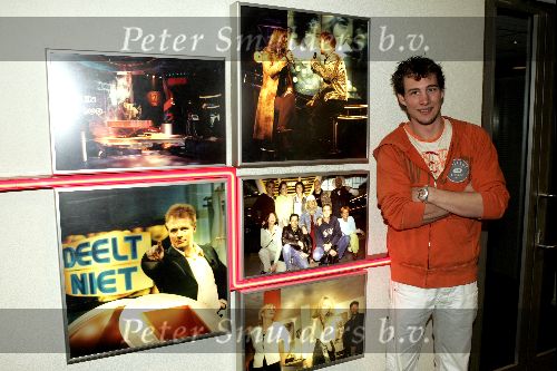 Aalsmeer 12 mei 2004
Eerste opnamedag voor Eric Bouwman (idols) bij onderweg naar morgen.
Eric Idols