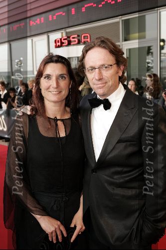 Rotterdam  10 mei 2004
Uitreiking Musical Awards in nieuw Luxor.
Eric v Tijn met vrouw