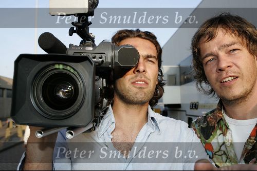 Amsterdam 28 mei 2004
Show Rodrigo Otazu in hangar op schiphol Oost.
Ferenc Boltini met camera