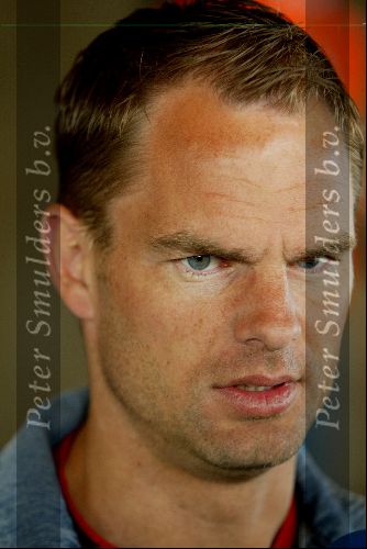Noordwijk 26 mei 2004
Nederlands elftal spelers verzamelen bij Huis ter Duin.
Frank de Boer