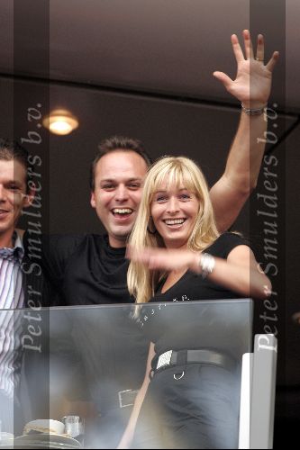 Amsterdam 31 mei 2004
Frans Bauer met Mariska Bauer en dorus Bauer