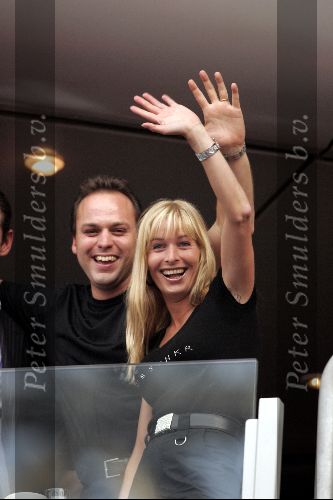 Amsterdam 31 mei 2004
Frans Bauer met Mariska Bauer