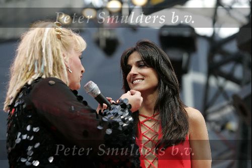 Amsterdam 31 mei 2004
Gabriela Sabatini en Karin Bloemen