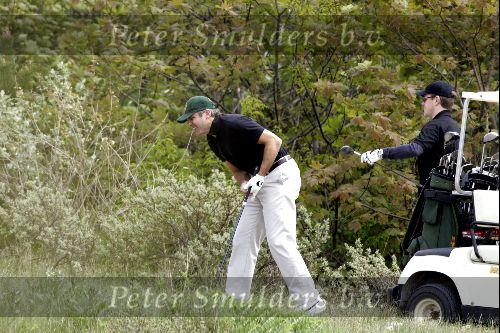 Noordwijk 10 mei 2004
George Clooney en Matt Damon golfen op de Noorwijkse Golfclub.