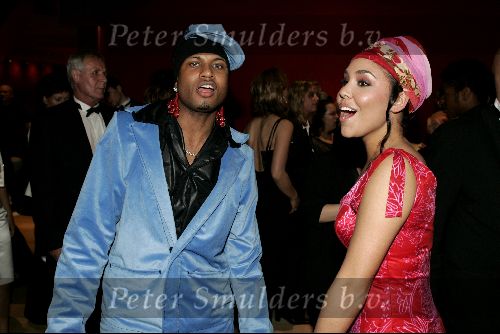 Rotterdam  10 mei 2004
Uitreiking Musical Awards in nieuw Luxor.
JK Idols en  Hind Idols