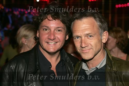 Hilversum 1 mei 2004
Finale Idols  in studio 22
Jaap Jongbloed met Rene Froger
