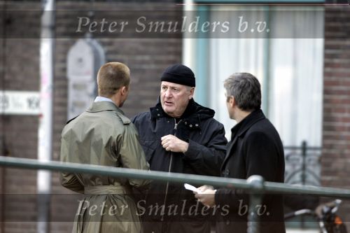 Amsterdam 05 mei 2004
Bratt Pitt en George Clooney opnames Ocean 12. Jerry Bruckheimer