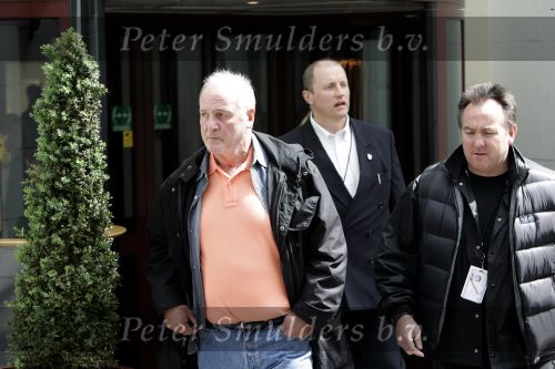 Amsterdam 05 mei 2004
Jerry Bruckheimer bij Pulitzer hotel. opnames Ocean 12.