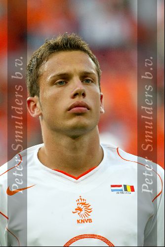 Eindhoven 29 Mei 2004
Nederland-Belgie, eindstand 0-1
Vriendschappelijke wedstrijd op weg naar Europees Kampioenschap 2004 in portugal
John Heitinga