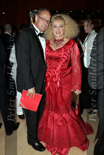 Rotterdam  10 mei 2004
Uitreiking Musical Awards in nieuw Luxor.
Karin Bloemen