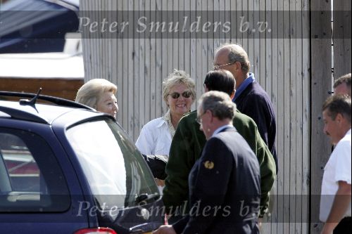 Muiden 29 mei 2004
Koningin Beatrix varen met Groene Draeck.
