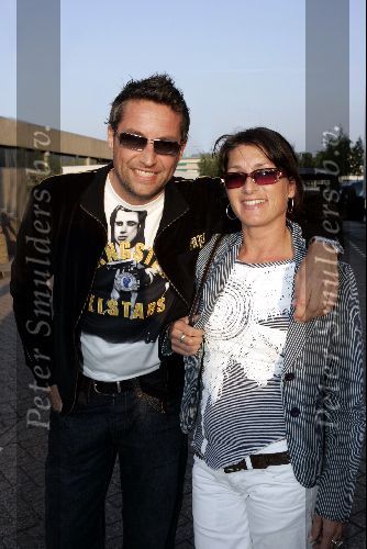 Amsterdam 28 mei 2004
Show Rodrigo Otazu in hangar op schiphol Oost.
Mathias Scholten met vrouw