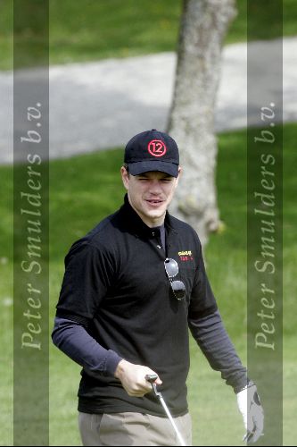 Noordwijk 10 mei 2004
George Clooney en Matt Damon golfen op de Noorwijkse Golfclub.