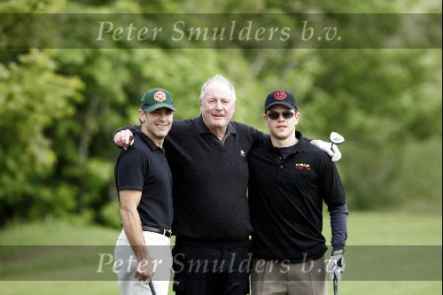 Noordwijk 10 mei 2004
George Clooney en Matt Damon golfen op de Noorwijkse Golfclub.
