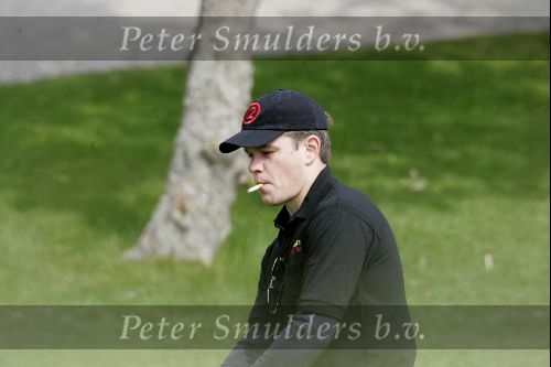 Noordwijk 10 mei 2004
George Clooney en Matt Damon golfen op de Noorwijkse Golfclub.