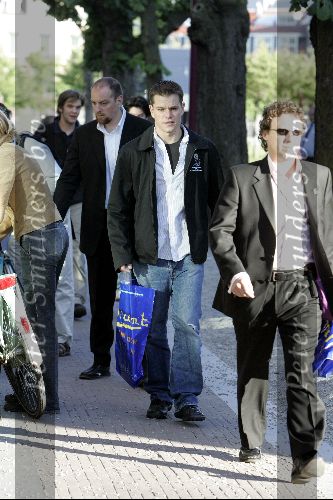 Amsterdam 18 mei 2004
Matt Damon  bezoekt van Gogh museum