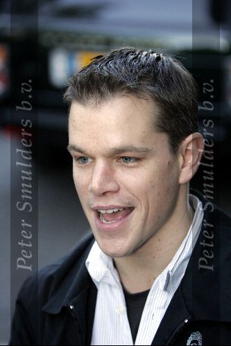 Amsterdam 18 mei 2004
Matt Damon  bezoekt van Gogh museum