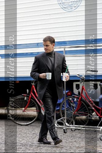 Amsterdam 19 mei 2004
Matt Damon opnames voor de film ocean\'s 12