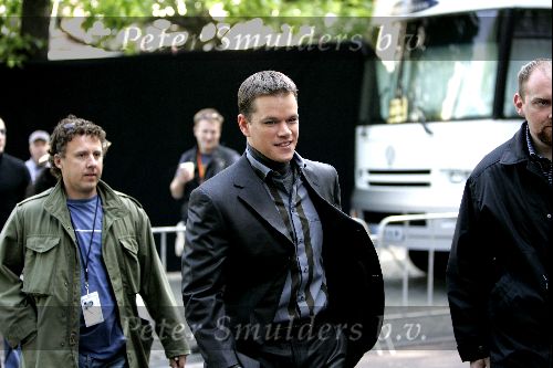 Amsterdam 19 mei 2004
Matt Damon opnames voor de film ocean\'s 12